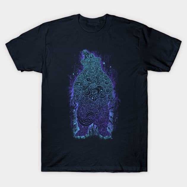 Electric Bear T-Shirt by qetza